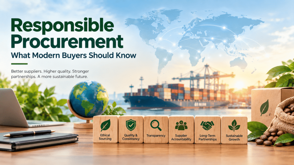 Responsible Procurement and Sustainable Supply Chains