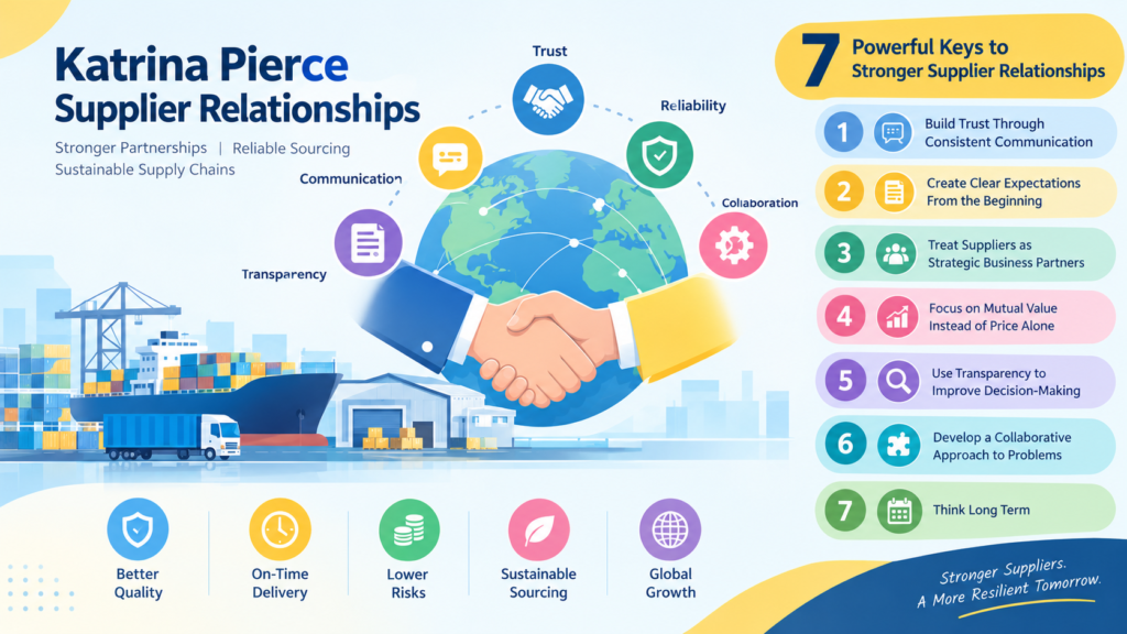 Katrina Pierce Supplier Relationships